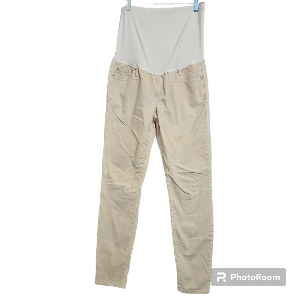 Gap Maternity Corduroy Pants Cream Color